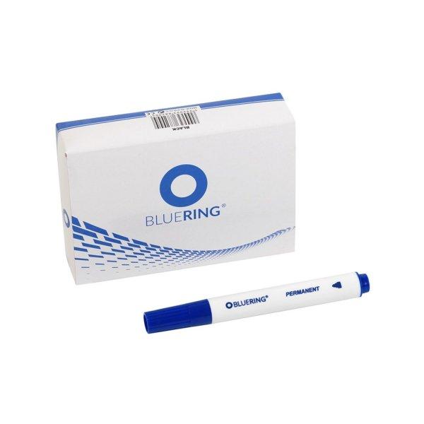Alkoholos marker 3mm, kerek végű Bluering® kék