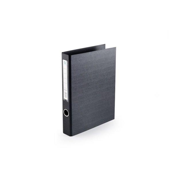 Gyűrűskönyv A4, 4,5cm, 4 gyűrűs PP/PP Bluering® Prémium fekete