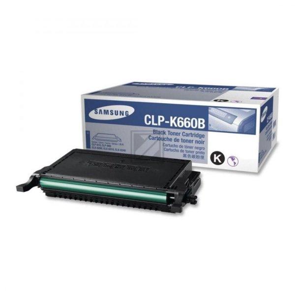 Samsung CLP610/CLP660 toner black ORIGINAL 5,5K 