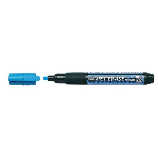 Krétamarker vágott, törölhető folyékony SMW26-CO Pentel kék