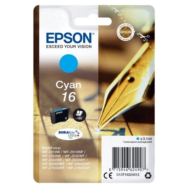Epson T1622 tintapatron cyan ORIGINAL
