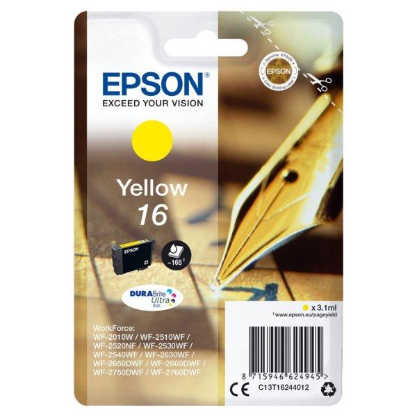 Epson T1624 tintapatron yellow ORIGINAL