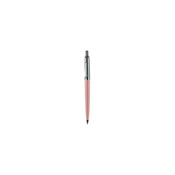 Golyóstoll 0,8mm, nyomógombos Pax pasztell rózsaszín test, írásszín kék