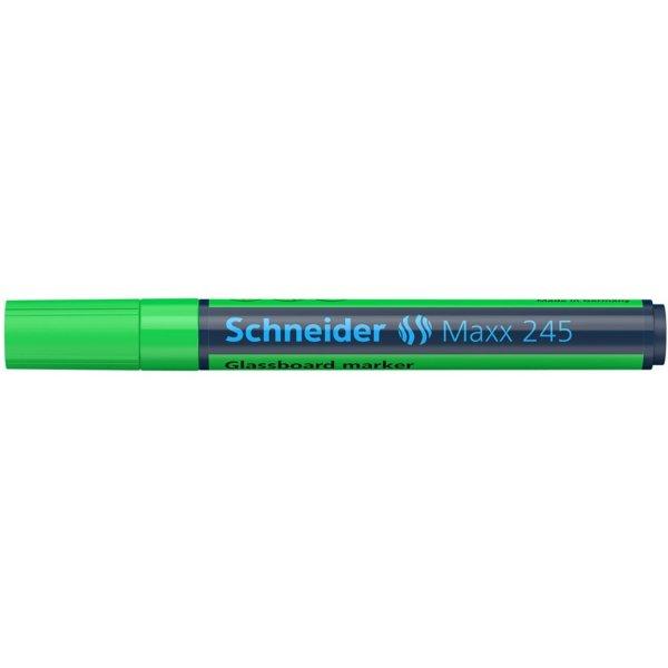 Üvegtábla marker 1-3mm, Schneider Maxx 245 zöld