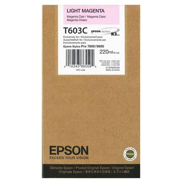 Epson T603B tintapatron light magenta ORIGINAL