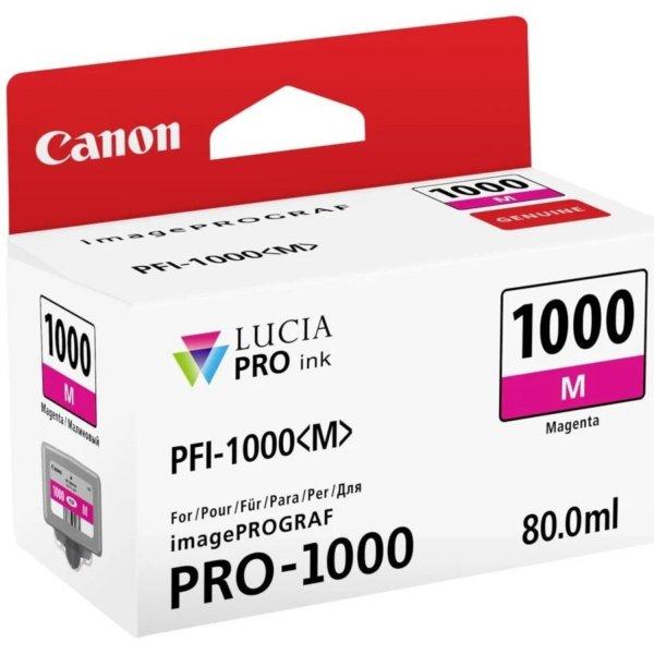 Canon PFI1000 tintapatron magenta ORIGINAL