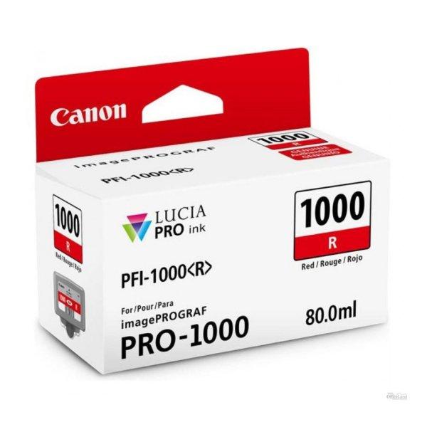 Canon PFI1000 tintapatron red ORIGINAL