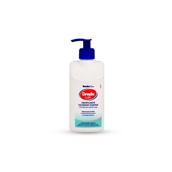 Folyékony szappan fertőtlenítő hatással 350 ml pumpás classic BradoLife