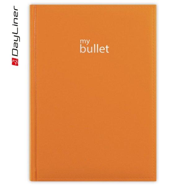 Notesz MyPastel A5 fehér lapokkal bullet Narancs Dayliner