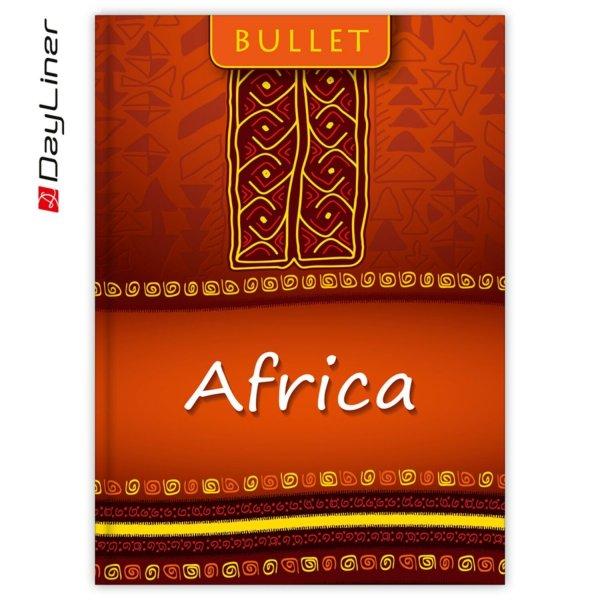 Notesz Colors A5 fehér lapokkal Bullet Africa Dayliner