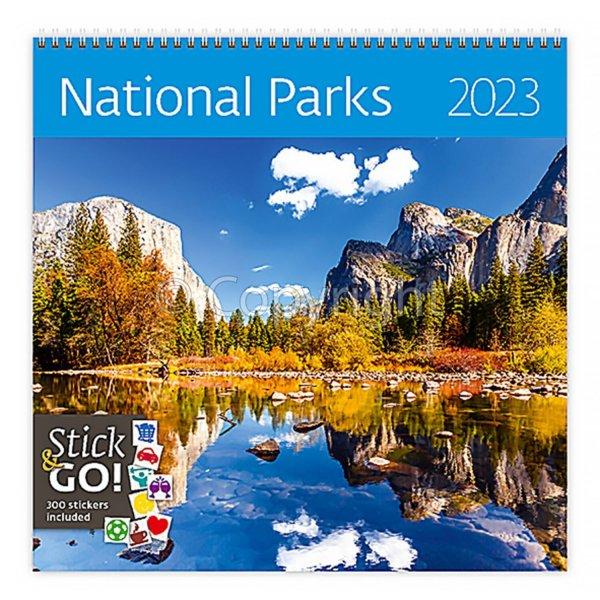 Falinaptár képes 300 × 600 mm National Parks LP Dayliner 2023.