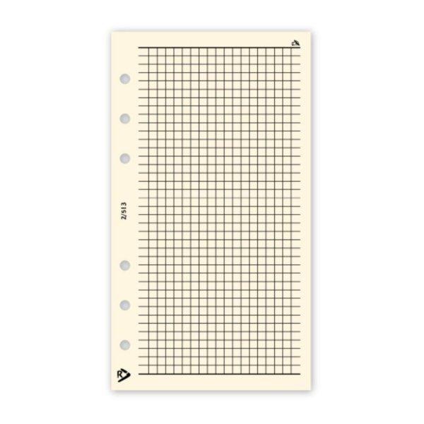 Gyűrűs kalendárium utántöltő csomag  2/513 sárga papíros négyzethálós
jegyzet M mérethez Realsystem