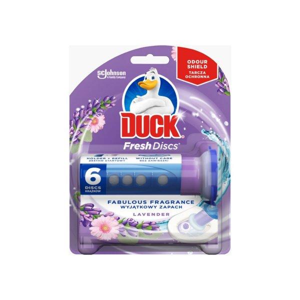 WC öbíltő korong zselés 36 ml Fresh Discs Duck® Levendula