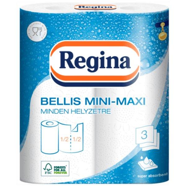 Háztartási papírtörlő 3 rétegű 100 lap/tekercs 2 tekercs/csomag Bellis
Mini-Maxi fehér