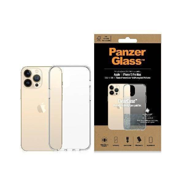 PanzerGlass ClearCase iPhone 13 Pro Max 6,7" antibakteriális ütésálló
átlátszó tok