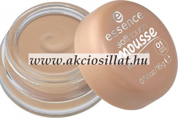 Essence Soft Touch Mousse Alapozó 01 Matt Sand