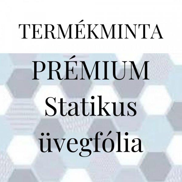 Prémium statikus üvegfólia termékminta