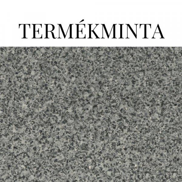 Terrazzo ezüst antracit öntapadós tapéta termékminta 13498 KIFUTÓ