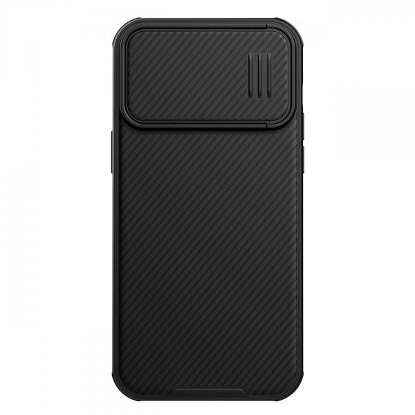 Nillkin CamShield S Case iPhone 14 Pro Max Armor tok kameravédővel fekete
