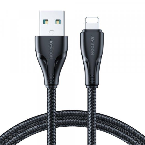 Joyroom USB - Lightning 2.4A kábel Surpass Series 2 m fekete (S-UL012A11)