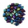 Mini Gemduo cseh prselt veggyngy - Jet Metallic Blue Iris