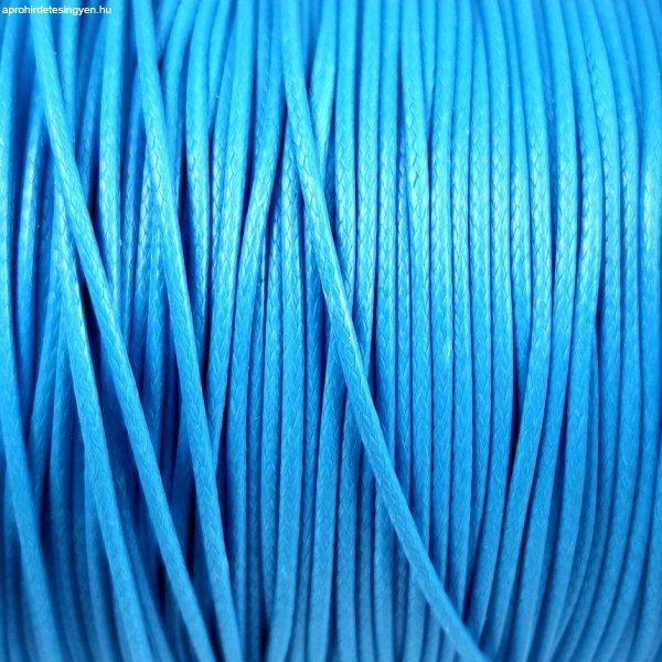 Viaszolt textilszál - Turquoise Blue - 1mm