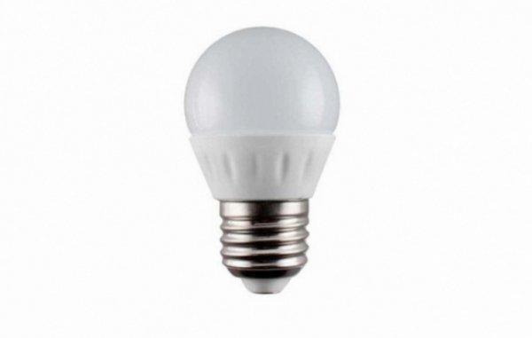 EcoLight E27-es foglalatú 10 W-os LED-es izzó meleg fehér kisgömb