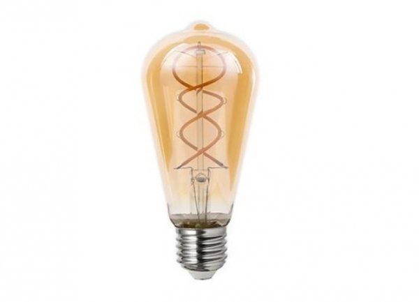 MasterLED Filament Dimm ST64 LED 4W-os meleg fehér  E27-es foglalattal