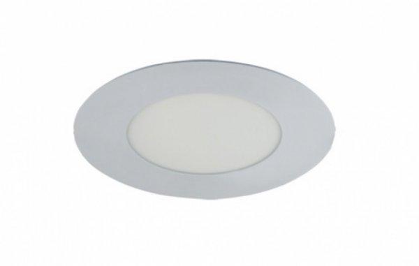 Strühm Slim 3 W-os süllyesztett hideg fehér  fehér színű kör alakú
LED-es mennyezetlámpa