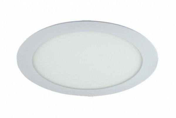 Strühm Slim 18 W-os süllyesztett meleg fehér  fehér színű kör alakú
LED-es mennyezetlámpa