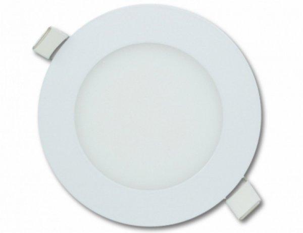 EcoLight 6 W-os süllyesztett natúr fehér  kör alakú LED-es mennyezetlámpa