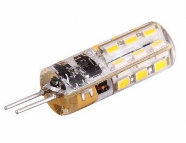 Perfectled G4 foglalat  24 SMD led  meleg fehér színû  180° sugárzási
szög  SMD led izzó  1 5 watt fogyasztás