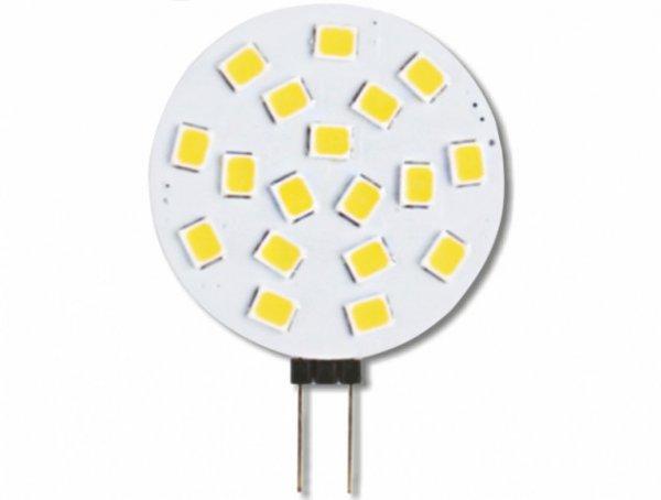 EcoLight G4-es foglalatú 3 W-os SMD LED izzó natúr fehér