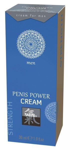 HOT Shiatsu Penis Power - stimuláló intim krém férfiaknak (30 ml)