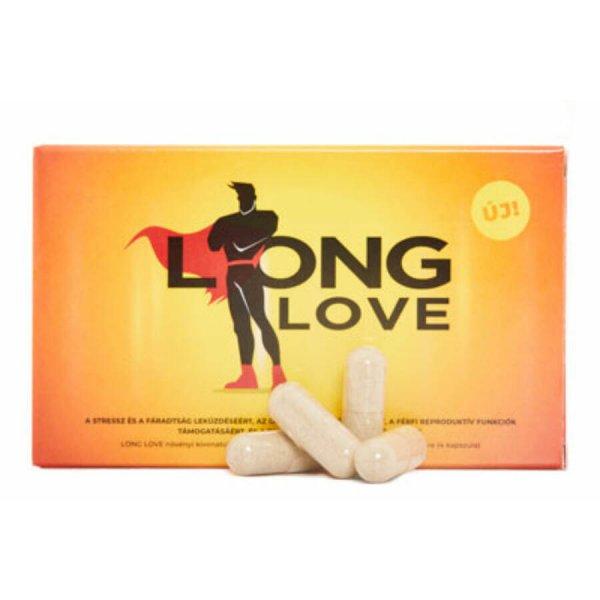 Long Love - magömlés késleltető étrend kiegészítő férfiaknak (4 db)