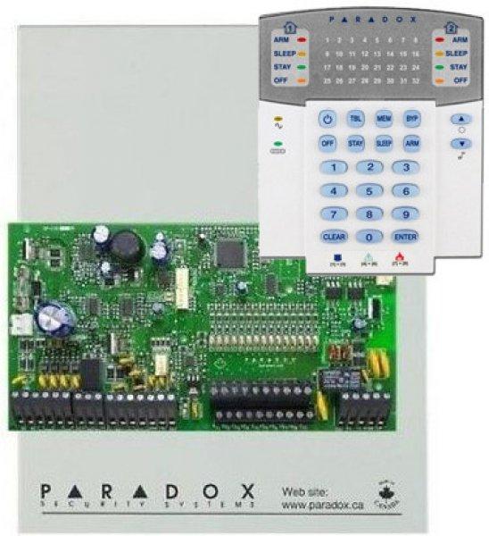 PARADOX SP6000+ és K32LED+