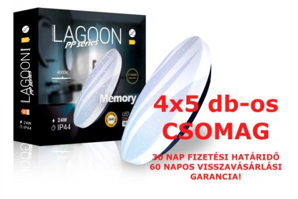 Lagoon PP Series 4x5 db-os mennyezeti lámpa csomag