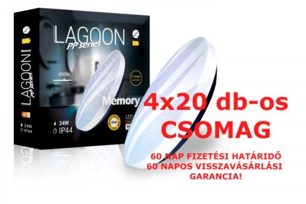Lagoon PP Series 4x20 db-os mennyezeti lámpa csomag