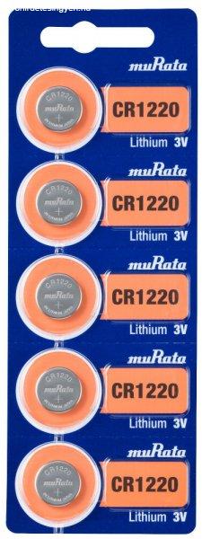 MURATA(Sony) CR1220 lithium gombelem 3V bl/5