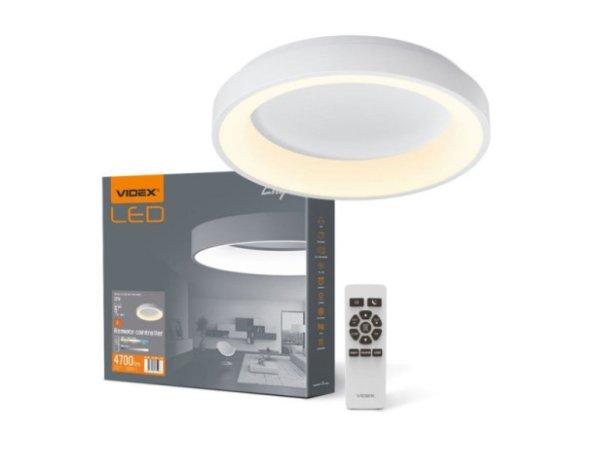 Videx Led Edge 72 W-os ø450mm fehér LED távirányítós mennyezeti lámpa