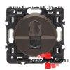 Legrand Cliane 2xRJ45 Cat. 6 FTP csatlakozaljzat, grafit C