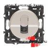 Legrand Cliane 1xRJ45 Cat. 6 FTP csatlakozaljzat, titnium