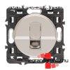 Legrand Cliane 1xRJ45 Cat. 6 STP csatlakozaljzat, titnium