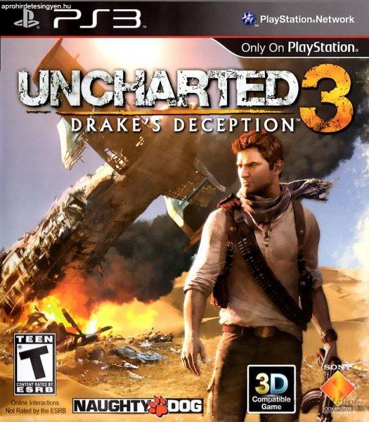 Uncharted 3 Ps3 játék (használt)