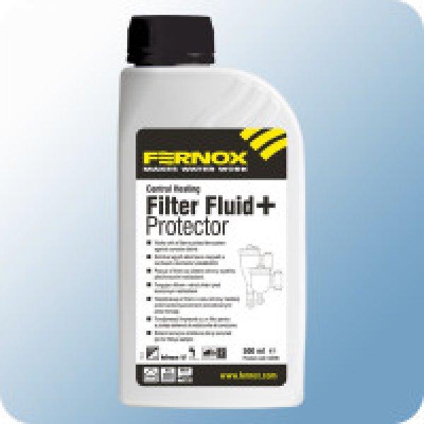 Fernox F1 Filter Fluid+ Protector inhibitor folyadék 500 ml, 100 liter vízhez