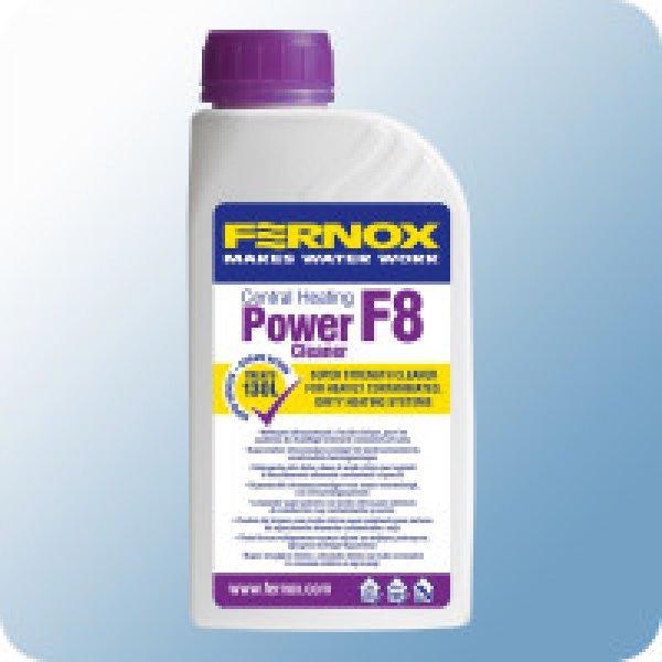 Fernox Power Cleaner F8 fűtési rendszer tisztító folyadék 500 ml, 130 liter
vízhez