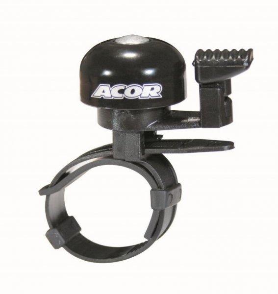 Acor ABE-2807 pengetős csengő [fekete]