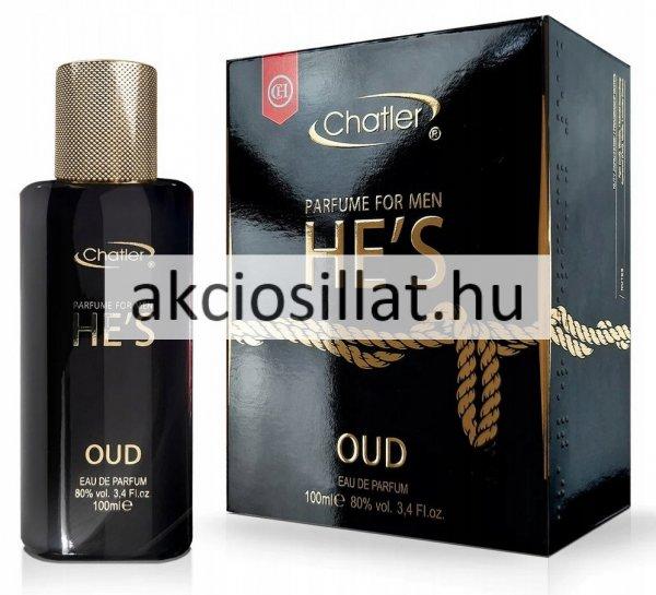 Chatler He's Oud Men EDP 100ml / Giorgio Armani Stronger With You Oud
parfüm utánzat 