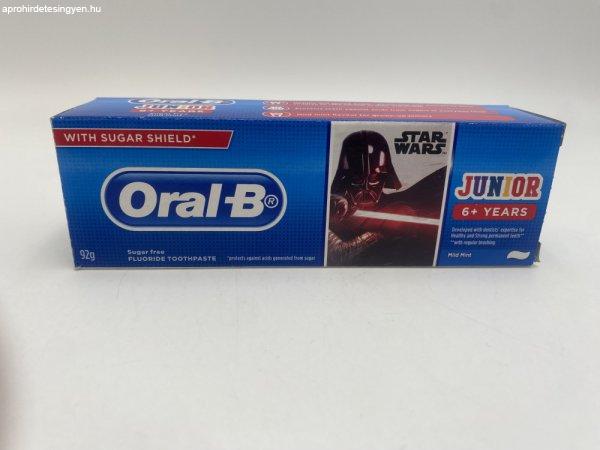 Oral-B fogkrém 92 g Junior 6+years Star Wars