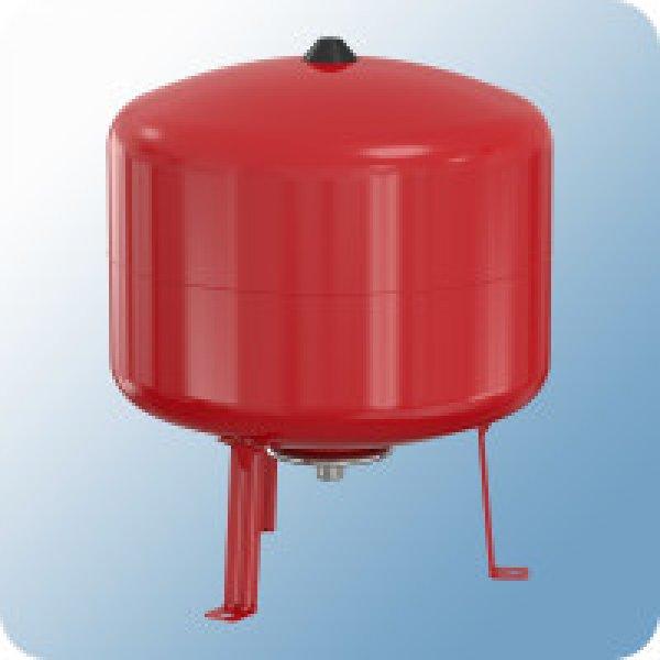 Flamco Baseflex (Flexcon R) fűtési tágulási tartály, 35 liter, álló
(talpas), piros